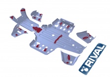 Комплект защит Yamaha Kodiak Риваль 444.7132.1