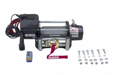 Лебёдка электрическая 12V Magnum 9000 lbs 4200 кг (стальной трос) EWG9000U