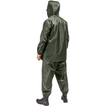 Костюм ветровлагозащитный HELIOS походный, зеленый р.52  T-KS-VVZ-XL-002