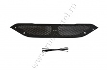 Защитная сетка решетки переднего бампера Русская артель Nissan Qashqai 2011-2014  SRN-136702