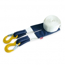 Ремень буксировочный эластичный, 8т, 4.5м, серия Туризм, Крюк/Крюк T-plus T014602