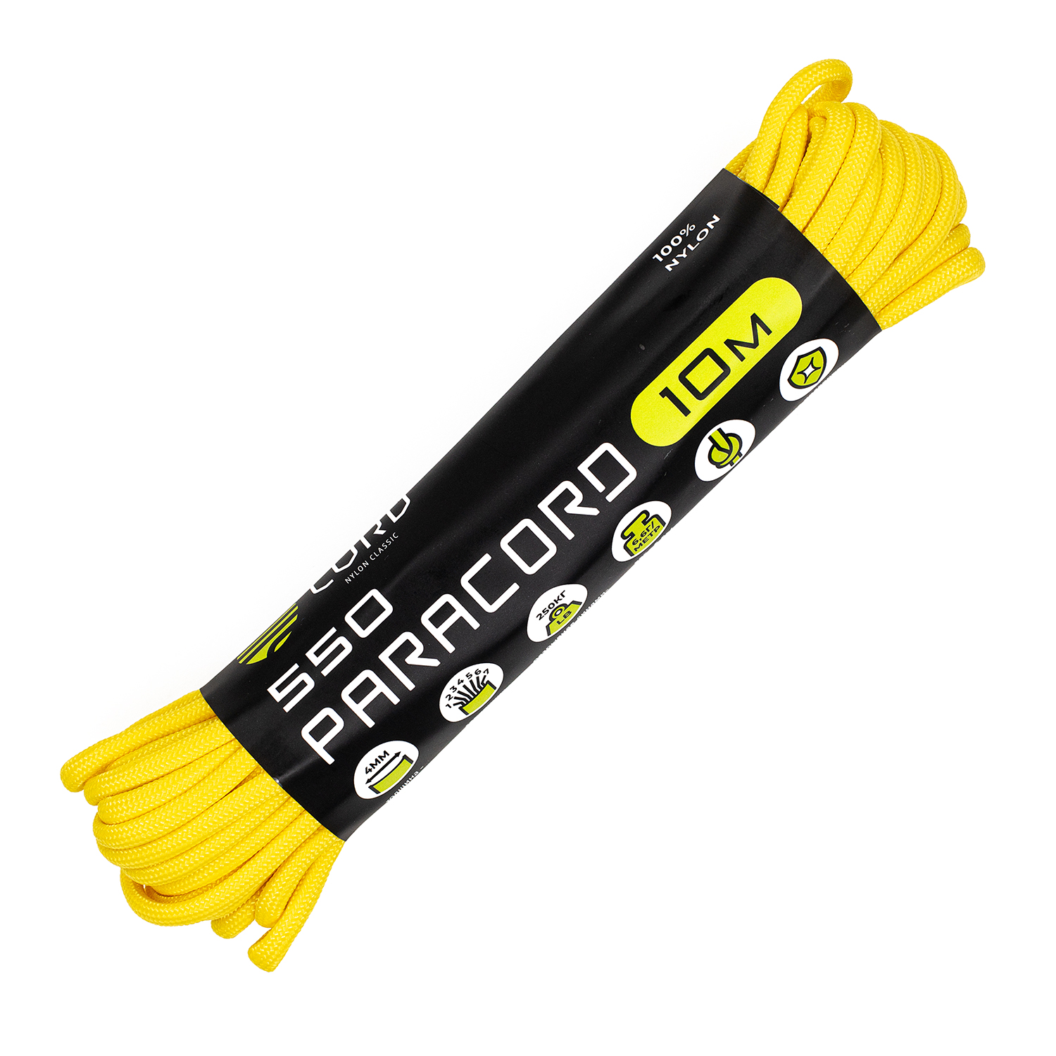 Паракорд 550 CORD nylon 10м (lemon)  550.N10.L.Y