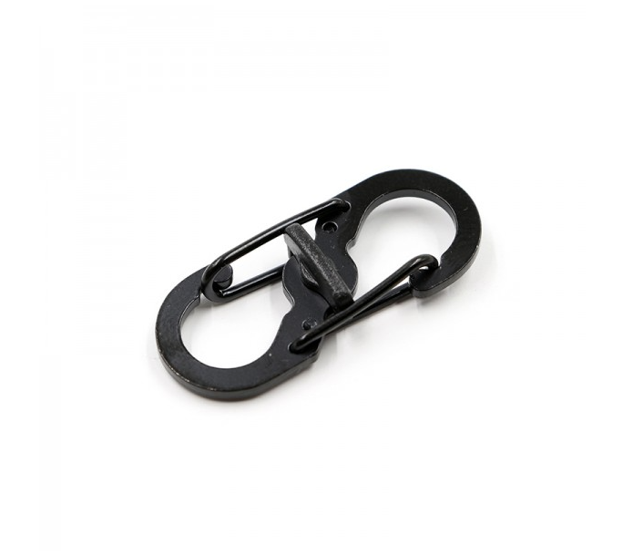 Карабин "СЛЕДОПЫТ" 3,5 см, двойной, сталь  PF-SH-17