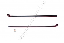 Накладки на боковые борта со скотчем 3М Русская артель Toyota Hilux 2015-2018 (VIII дорестайлинг)  NT-150802