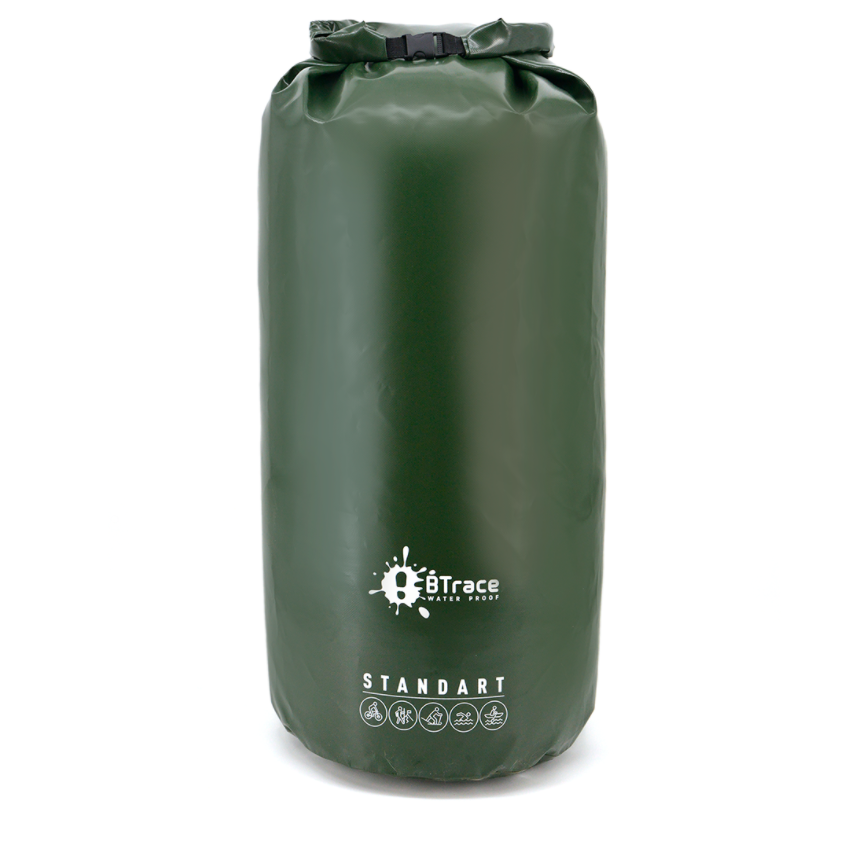 Гермомешок BTrace стандарт ПВХ 70 л (Хаки)  A0369-GR