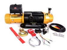 Лебёдка электрическая 4x4 12V Golden Power 9274 (воздушно-ручной роспуск) GP9274AMR