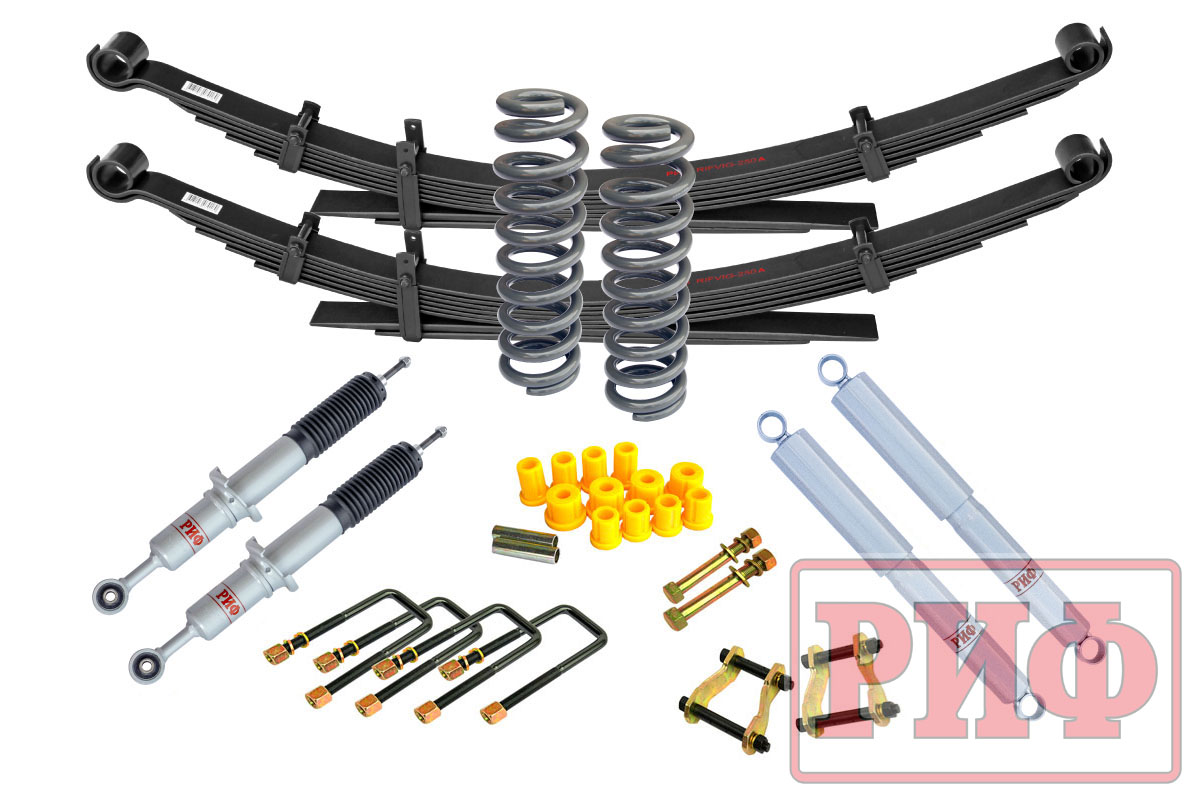 Лифт-комплект РИФ газовый Toyota Hilux 2005-2014 лифт 30 мм мягкий RIF-VIG-A-G