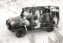 Багажник-площадка экспедиционный алюминиевый KDT  Land Rover Defender пикап 11075L