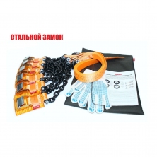 Браслеты противоскольжения 4WD тип1 повышенной прочности, комплект 6шт Tplus  T004058