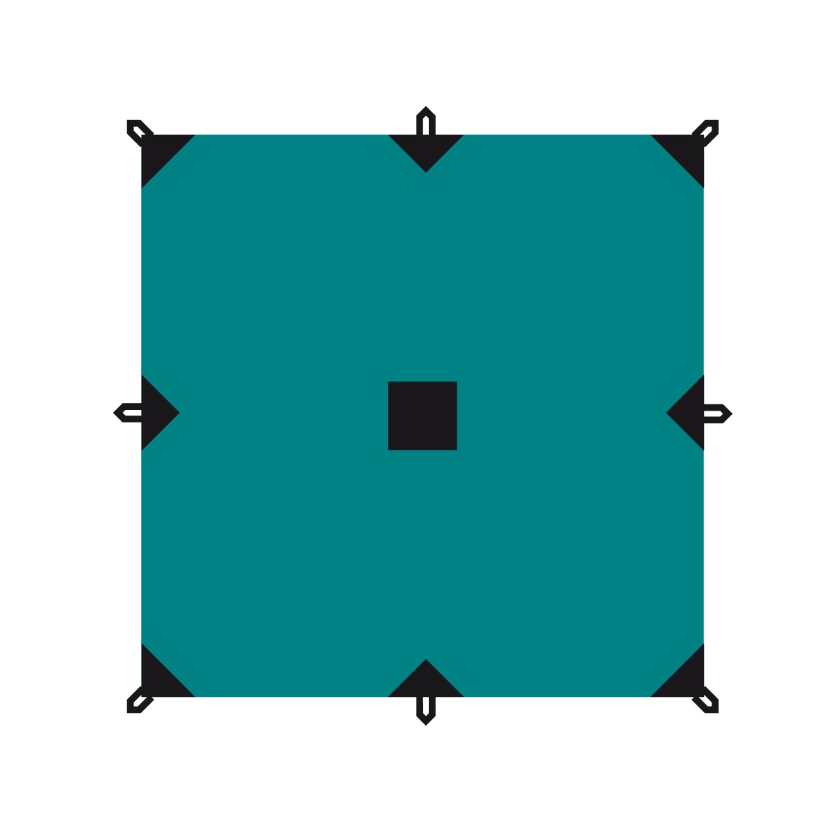Тент BTrace 3x3, Зеленый  T0331