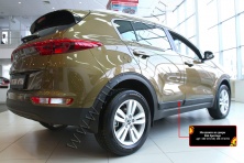 Молдинг на дверь задний левый Русская артель KIA Sportage 2016-2018 (IV дорестайлинг)  MK-076740