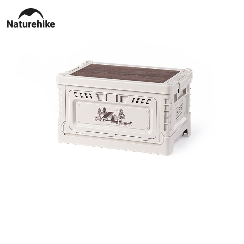 Ящик туристический Naturehike 25 л, трансформер, со столешницей, бежевый CNH22SN019-ML25