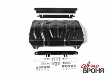 Защита радиатора АвтоБроня Fiat Fullback/ Mitsubishi L200/ Mitsubishi Pajero Sport  111.04046.2