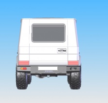 Бампер задний силовой KDT 1802 Mercedes-Benz G-класс