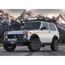 Бампер силовой передний ST RIVAL Lada 4х4 1973-  D.6002.1