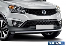 Защита переднего бампера d57 RIVAL Ssang Yong Actyon 2010-2013-  R.5303.004