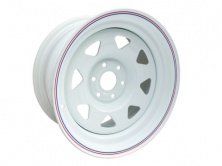 Диск колёсный стальной штампованный NISSAN Navara 6x114,3 8х16 ET0 D66,1, белый   1680-61466WH-0