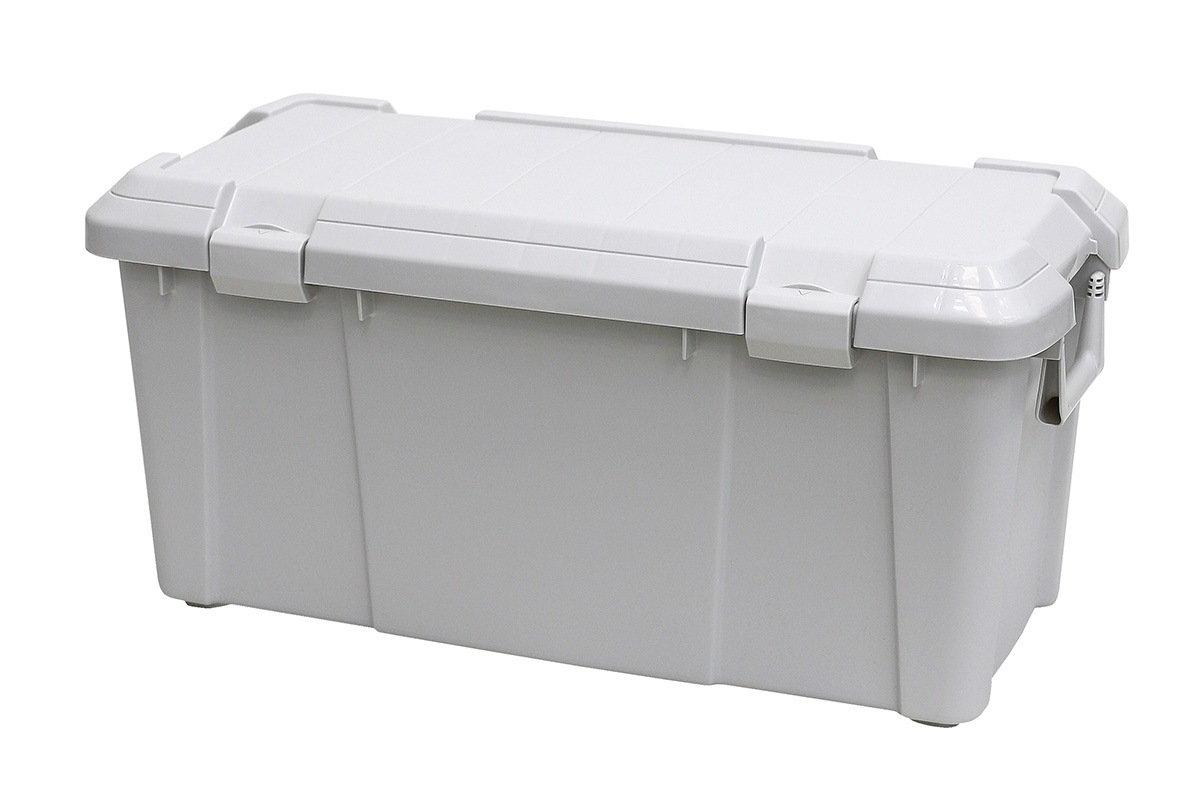 Ящик экспедиционный IRIS HD BOX SOLID CONTAINER SC800D серый, 64 литра 80x38x38 см. HDB-800D