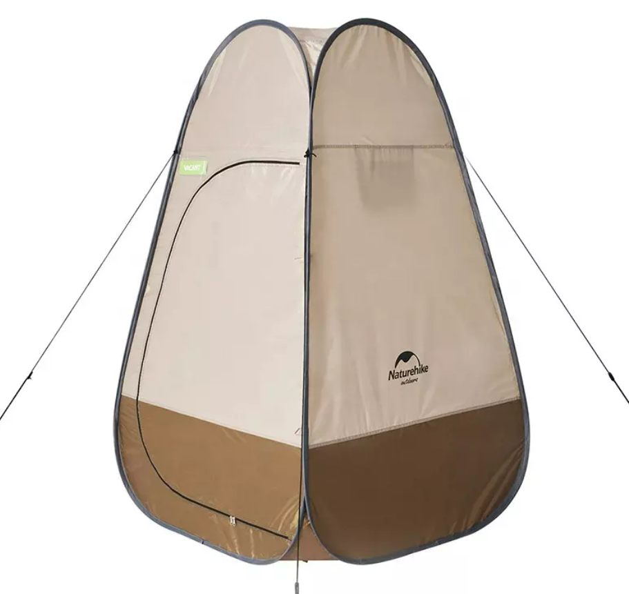 Палатка Naturehike быстрораскрываемая, душ-туалет, коричневый NH17Z002-P-BR