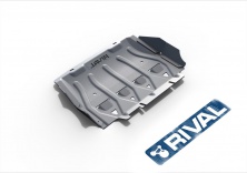 Защита радиатора RIVAL Ford Ranger 2012-2015 333.1841.1.6
