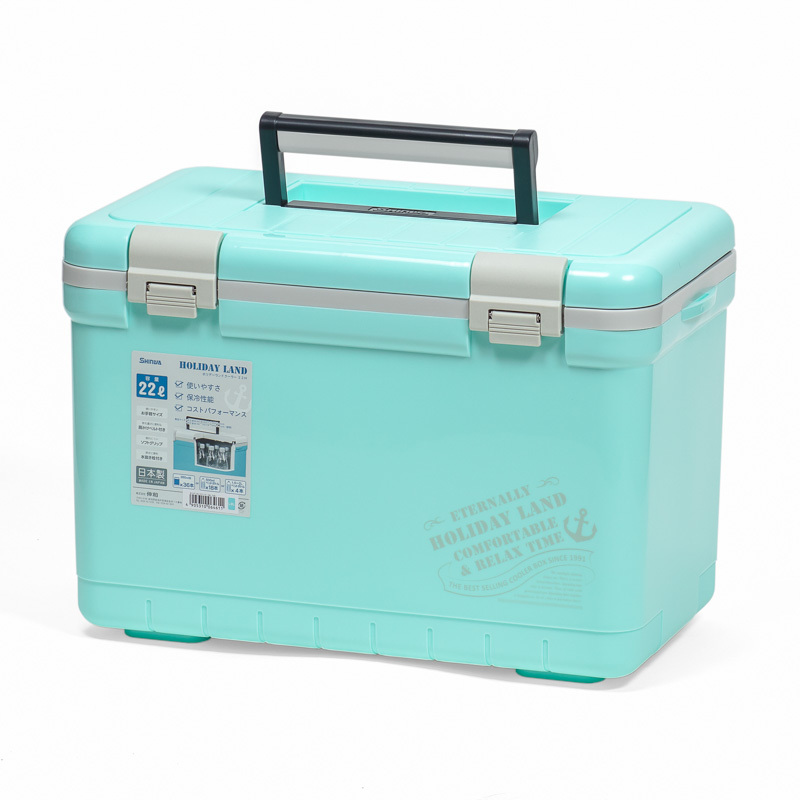 Термобокс SHINWA Holiday Land Cooler 22H синий  HLC-22H-BL