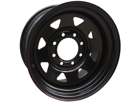 Диск штампованный черный 8x165.1 17х9 D121 ET0    1790-86521BL-0