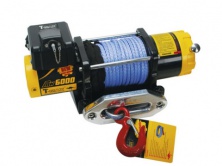 Лебедка ATW-6000 Performance 12В с синтетическим тросом T-MAX W0428