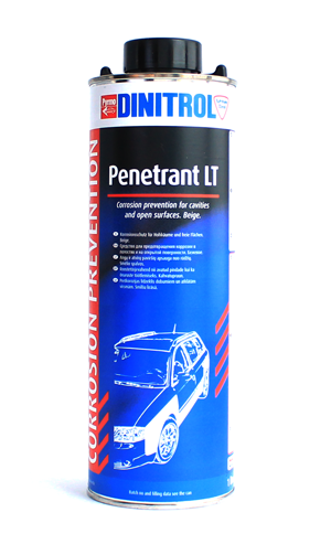 Dinitrol Penetrant LT (1 литр, евробаллон) Антикор для скрытых полостей 1108004/06