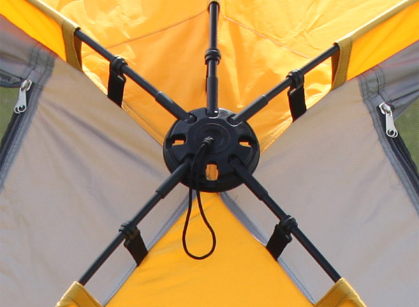 Шатер автомат Maverick Cosmos small khaki (хаки/желто-горчичный)  M-KM-010