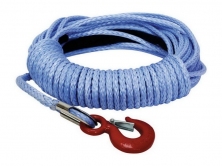 Трос синтетический готовый с крюком 28м 9,4мм T-MAX W0319