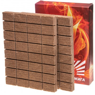 Брикеты для розжига HELIOS 64 шт.  HS-BR-64