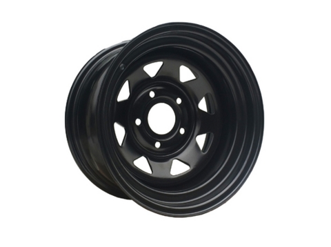 Диск штампованный черный 5x114.3 16х8 D84 ET-19   1680-54384BL-19