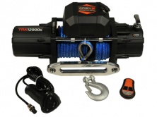 Лебедка автомобильная 4REVO 12000 12V с синтетическим тросом 4R-W121B