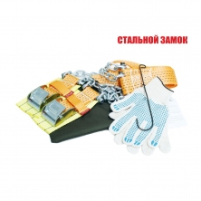 Браслеты противоскольжения 4WD тип1 усиленный в мешке, комплект 2шт Tplus  T007602