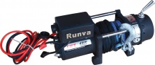 Лебёдка электрическая 12V Runva 4500lbs, 2040кг, синтетический трос   EWX4500USR