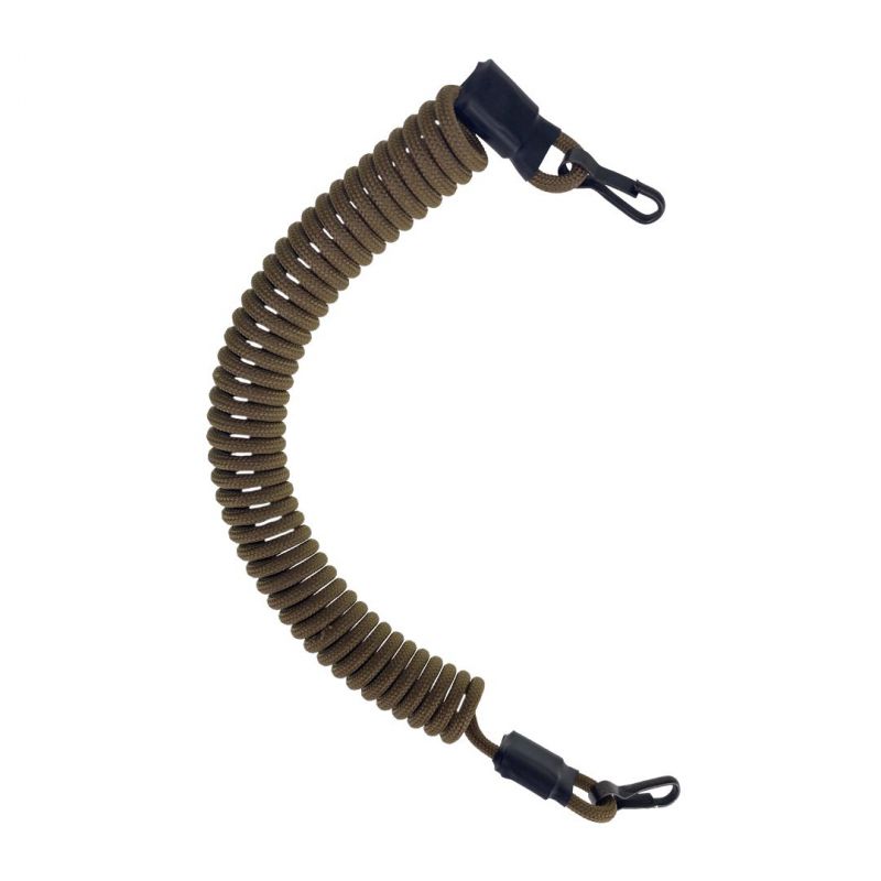 Страховочный тренчик CORD из паракорда с 2 карабинами (coyote)  TR.KK.CYT