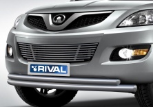 Решетка бампера d10 RIVAL Great Wall Hover H5 2011-  G.2008.002