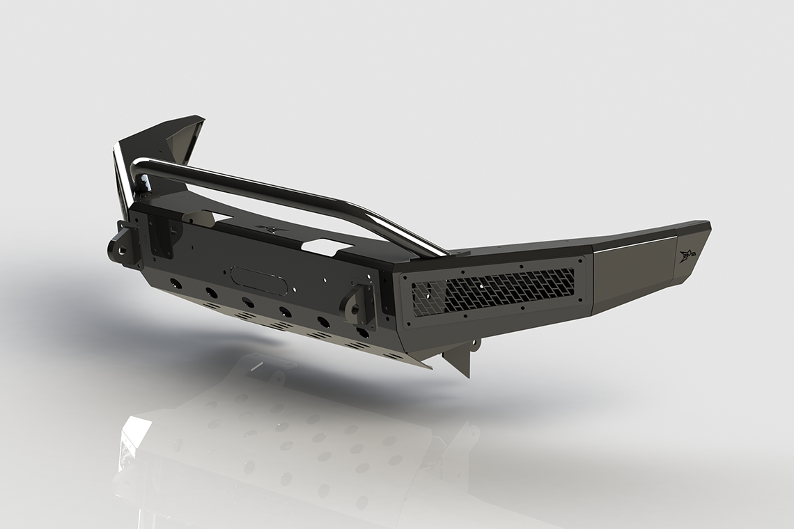 Бампер силовой передний BMS PRO-Line для Исузу Д-Макс 2018-2020 BMS060092