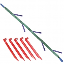 Якорь лебедочный 5 петлевой 1,5м c кольями 35x350 Tplus T014344