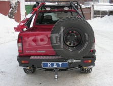 Бампер задний силовой KDT 1702 Nissan NP-300