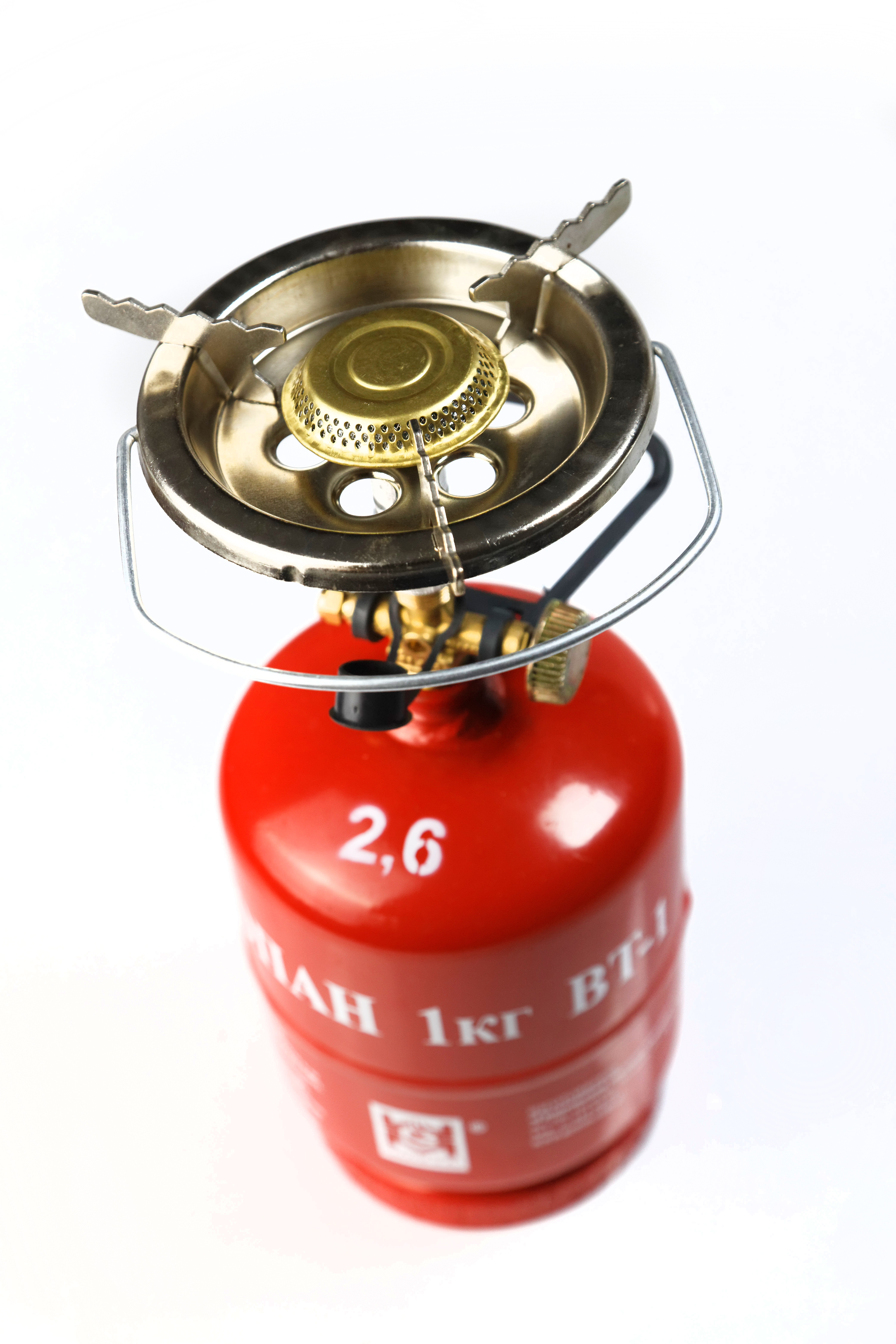 Горелка газовая одноконфорочная туристическая, диаметр 164 мм  GUCIO-M