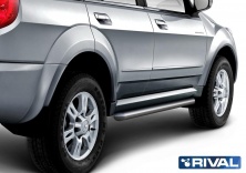 Защита порогов d57 RIVAL Great Wall Hover H5 2011-2015 R.2008.003