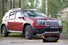 Защитная сетка и заглушка пер. бампера Duster 2010-2014 (I п.) SBRD2-046032