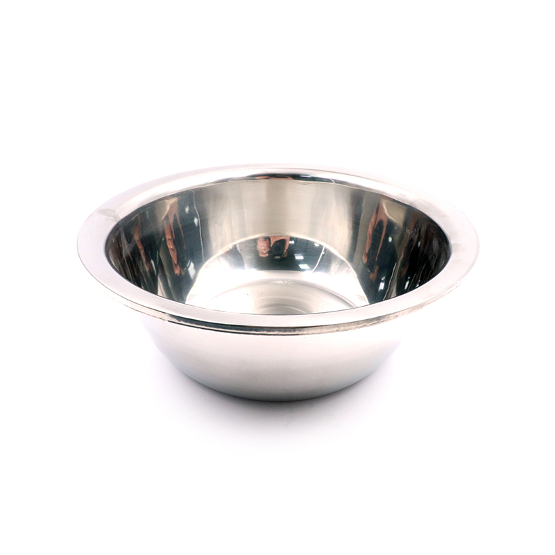 Миска "СЛЕДОПЫТ" нержавеющая сталь, высокие края, d 21 см, h 9 см, 1,9 л  PF-CWS-P50