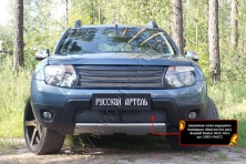 Защитная сетка пер. бампера Duster 2010-2014 (I п.) SBRD-046022