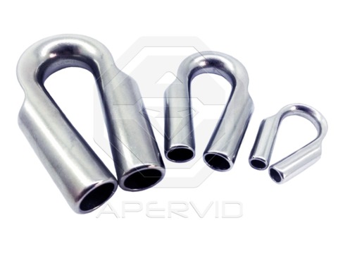 Коуш для троса диаметр 8-9 мм T-APERVID108-109