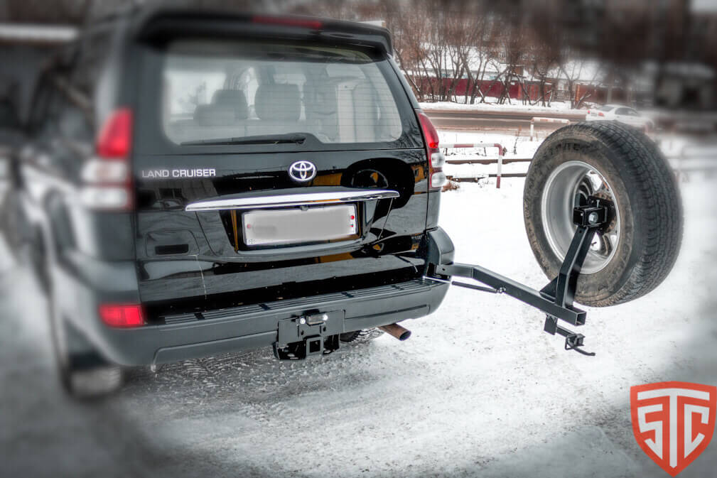 Как снять бампер задний прадо Калитка в штатный бампер Toyota Land Cruiser Prado 120 с квадратом под фаркоп ST