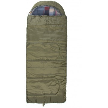 Мешок спальный Helios OLYMPUS Wide 300 (220*90, холлофайбер, зеленый), (ТК: +15°C)  T-HS-SB-OW-300