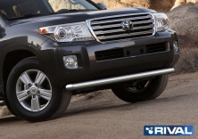 Защита переднего бампера d76 RIVAL Toyota Land Cruiser 200 2011-2015  R.5713.005