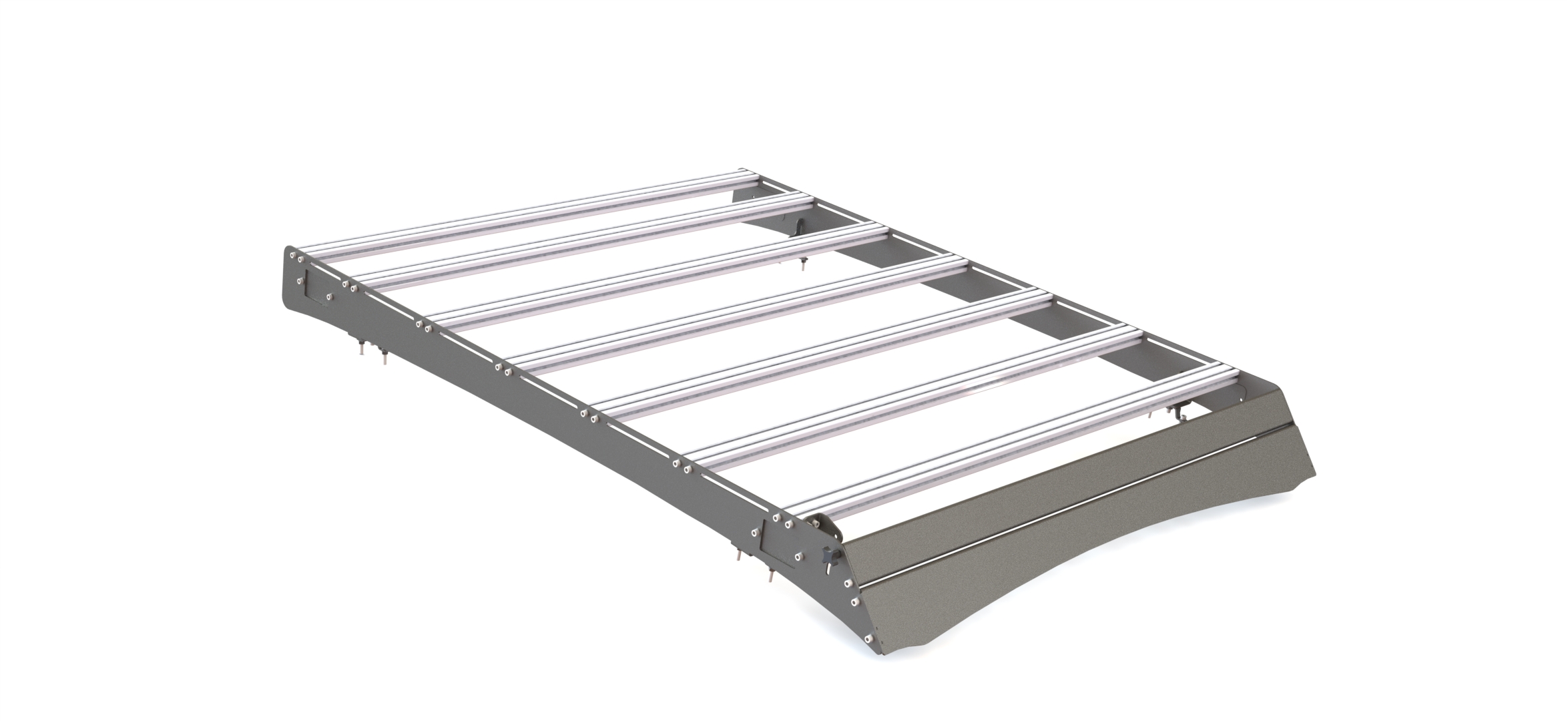 Багажник экспедиционный STC Toyota Hilux 2005+ ШТОРКА  STC-TH05-TR1